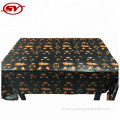 Custom plastic printed PE party Halloween table cloth